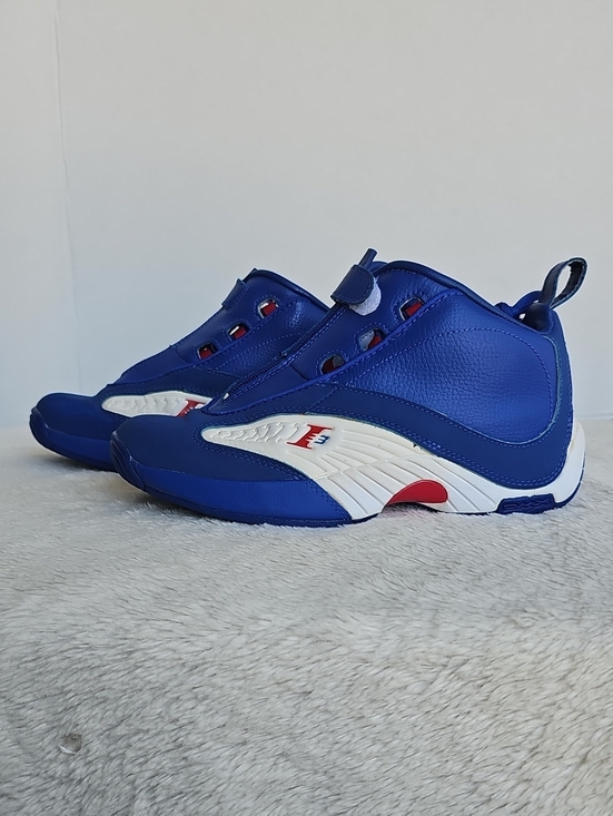 ​?️ Reebok Answer IV 4 Allen Iverson Blue White Zip Sneakers Size 6.5 main image 4